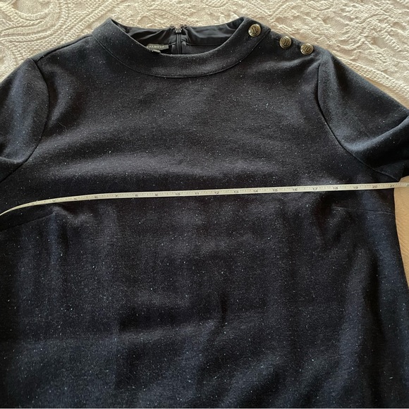 Talbots Navy Tweed Dress Sz L NWT - Picture 12 of 14